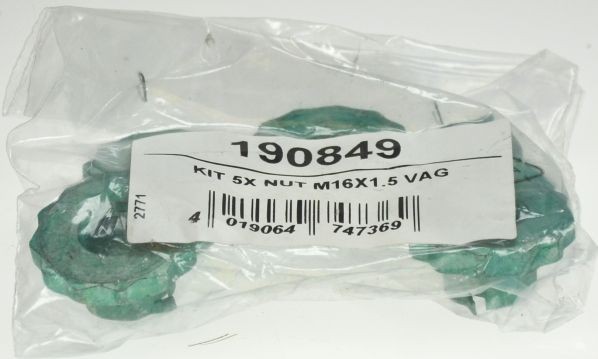 SPIDAN 190849 Axle Nut, drive shaft FABIA 1.4 TSI RS 180 PS Petrol 2014