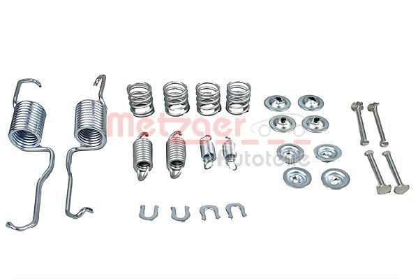 METZGER 105-0684 Lisakomplekt, Piduriklotsid TERIOS 1.5 VVT-i 4x4 102 HP Bensiin