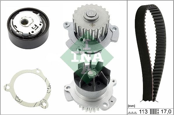 INA Water pump and timing belt kit Article number: 530 0663 30 cheaply