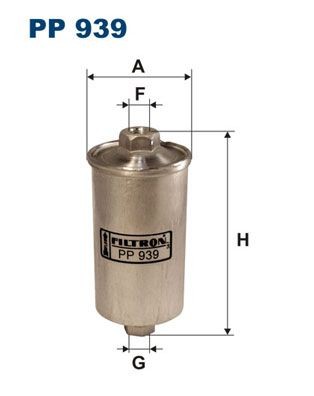 FILTRON Fuel filter Article number: PP 939 cheaply