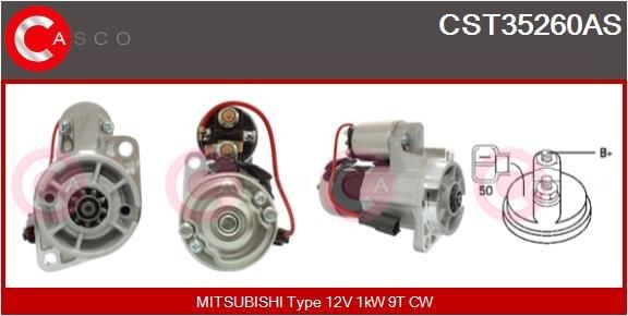 CASCO CEF70006GS Electric Motor, radiator fan DISPATCH 2.0 HDi 4x4 120 PS Diesel 2016