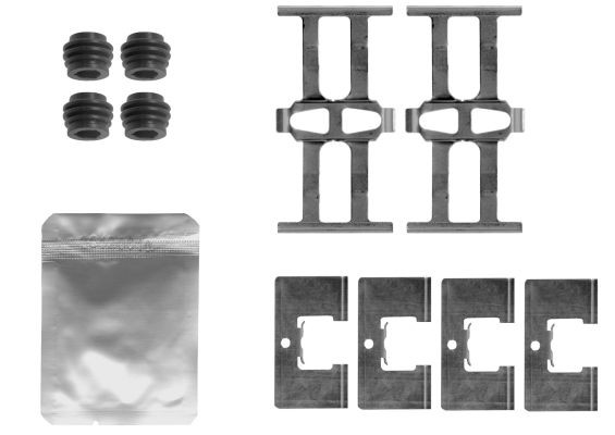 TEXTAR 82545100 Accessoireset, schijfremblok STREAM 2.0 16V (RN3) 156 PK Benzine