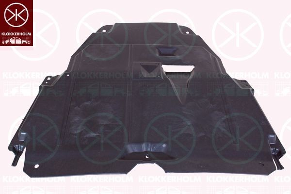 KLOKKERHOLM 6046797 Engine Cover MEGANE 1.3 TCe 100 (B9N8) 102 PS Petrol