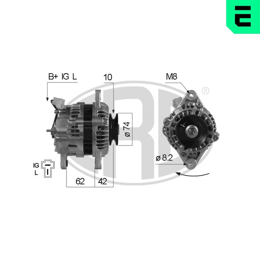 ERA Alternator Article number: 210107A cheaply