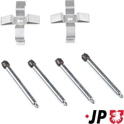 JP GROUP 1264005410 Set accesorii, placute frana CAVALIER 2.0 i 16V 150 CP benzina 1995