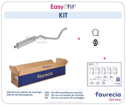 Faurecia Front Silencer Article number: FS45810 cheaply