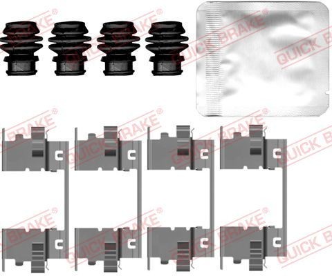 QUICK BRAKE Accessory Kit, disc brake pads Article number: 109-0906 cheaply