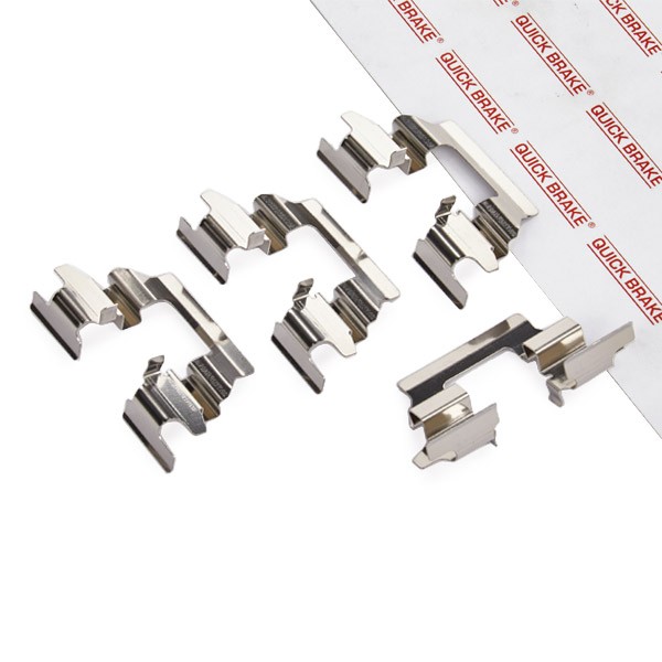 QUICK BRAKE 109-1625 Lisakomplekt, ketaspiduriklotsid KANGOO 1.5 dCi 90 (FW0G, FW05, FW08, FW11) 90 HP Diisel
