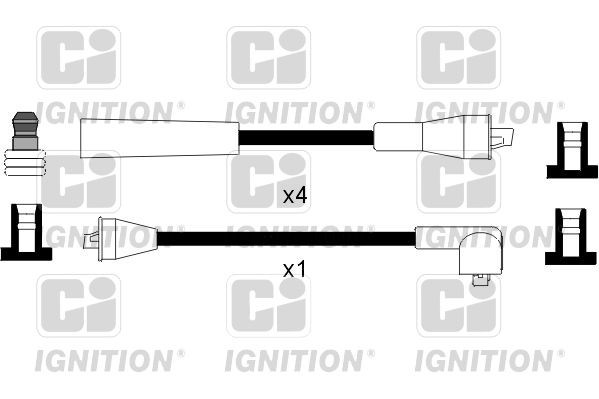 QUINTON HAZELL Ignition Cable Kit Article number: XC1025 cheaply