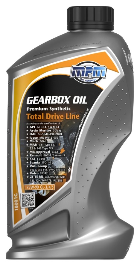 MPM Gearolie Total Drive Line Varenummer: 18001G billige