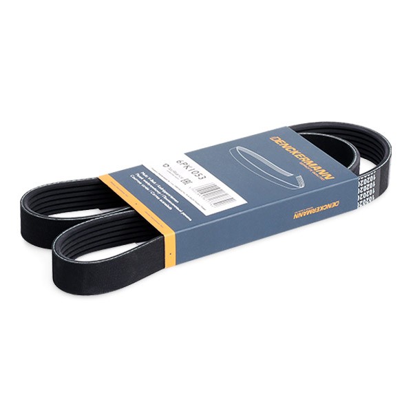 DENCKERMANN Correa trapecial poli V Número de artículo: 6PK1053 a buen precio