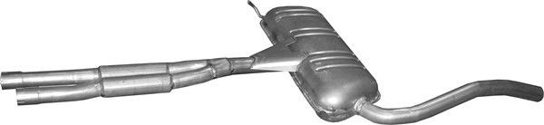POLMO Middle silencer Article number: 01.00 cheaply