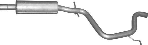 POLMO Middle silencer Article number: 30.11 cheaply