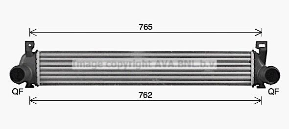 PRASCO Intercooler Article number: JE4082 cheaply