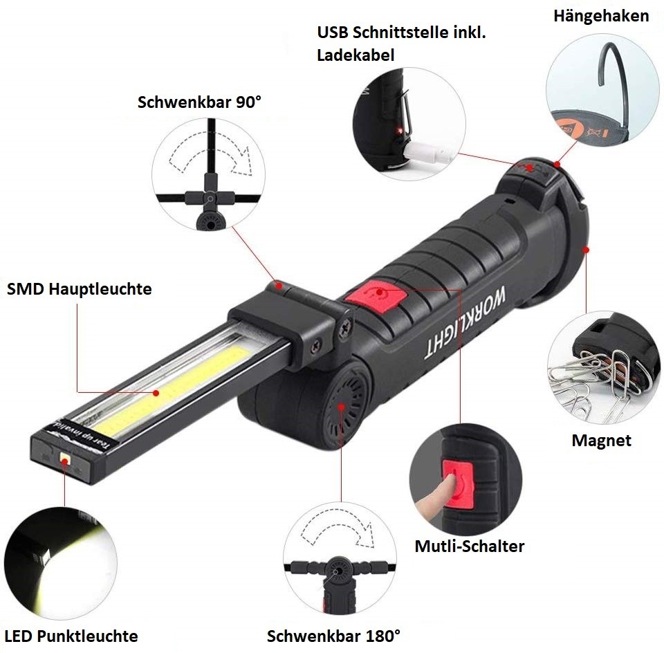 OEM Værkstedslampe 0139 fra ROCCO