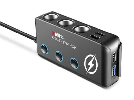 XBLITZ Grenuttak for sigarettenner artikkelnummer: XBL-CAR-RO006 billig