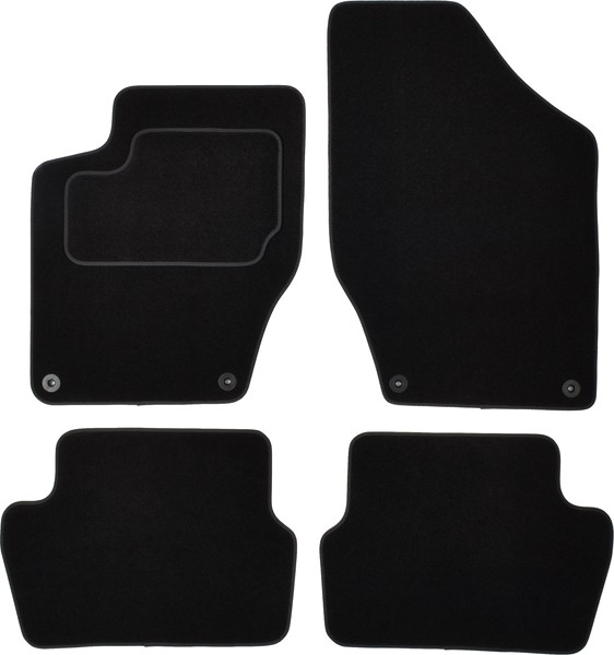 CUSTOPOL PGT155S Floor mats C4 2.0 Flex 151 PS Petrol/Ethanol