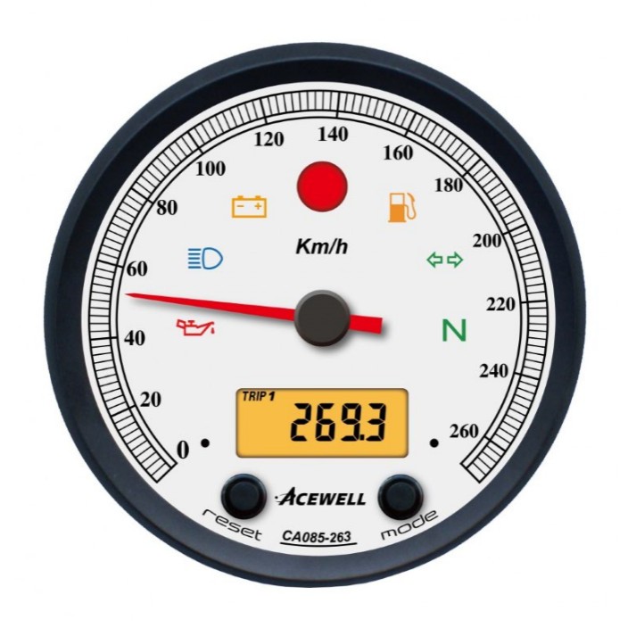 Acewell Speedometer Varenummer: ACE-CA085263ASW billige