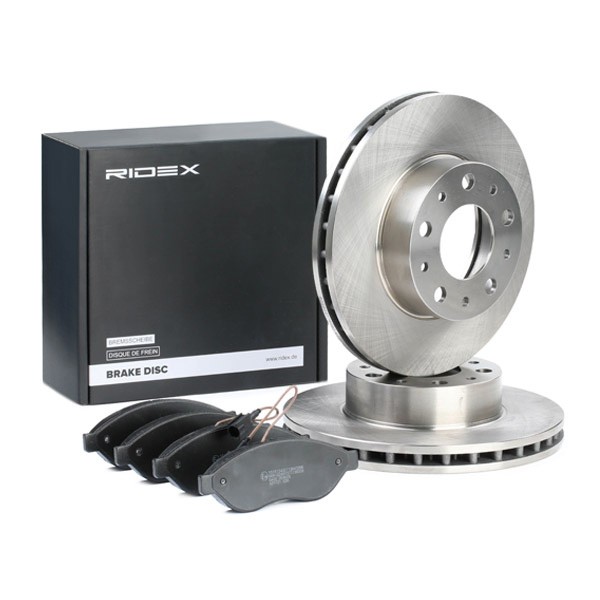 RIDEX Brake discs and pads set Article number: 3405B0400 cheaply