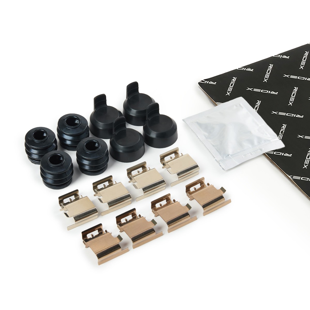 RIDEX 1164A0209 Accessory Kit, disc brake pads MASTER 2.3 dCi 100 FWD (FV0A, FV0B, FV0G, FV0K, FV0H) 101 PS Diesel