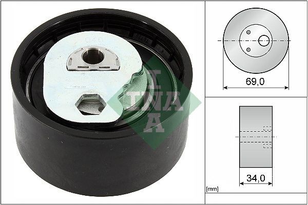 INA Timing belt tensioner pulley Article number: 531 0941 10 cheaply