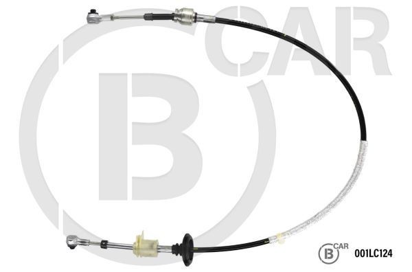B CAR 001LC124 Cable, manual transmission YPSILON 1.2 (843.AXL1A) 69 PS Petrol 2011