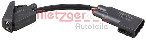 METZGER Windscreen washer jet Article number: 2220619 cheaply