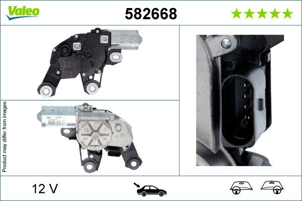 VALEO Wiper motor Article number: 582668 cheaply