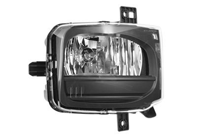 VAN WEZEL Fog Light Article number: 5706996 cheaply