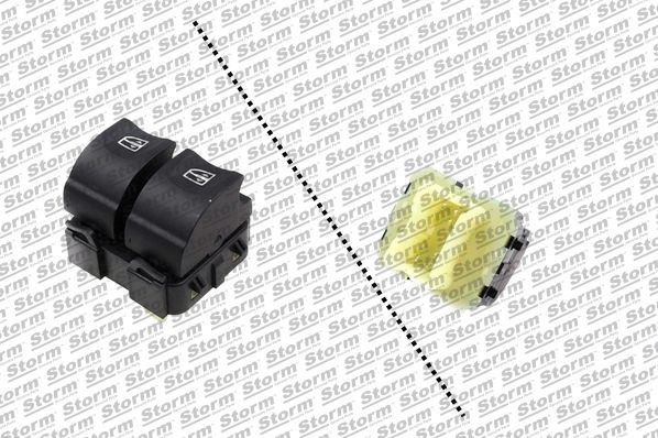 STORM QUALITY PARTS Window switch Article number: 80160 cheaply