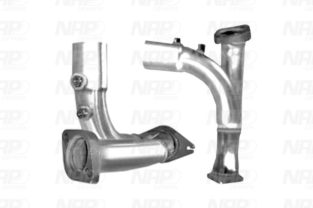 NAP carparts Exhaust Pipe Article number: CAC10464 cheaply