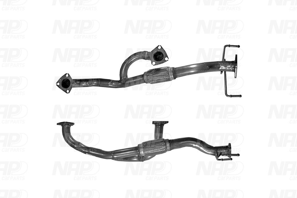 NAP carparts Exhaust Pipe Article number: CAF10446 cheaply