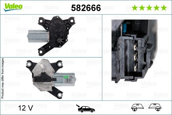 VALEO Wiper motor Article number: 582666 cheaply