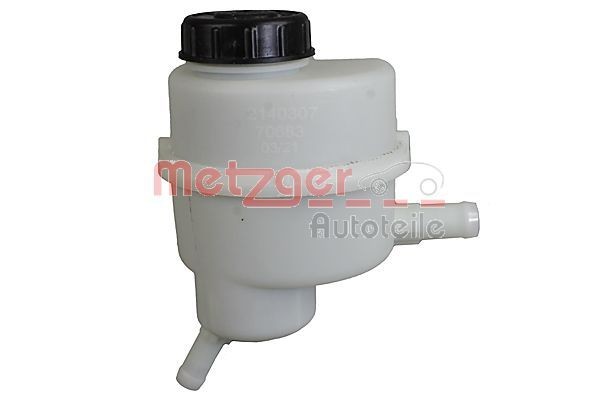 METZGER 2140307 Vyrovnávací nádrż, Hydraulický olej - servořízení LOGAN 1.5 dCi 84 HP Diesel