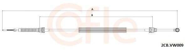 COFLE 92.2CB.VK009 Tross, käigukast CADDY 1.4 TSI 131 HP Bensiin