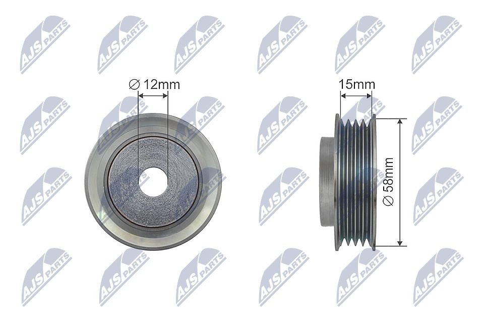 NTY Tensioner pulley Article number: RNK-SU-009 cheaply