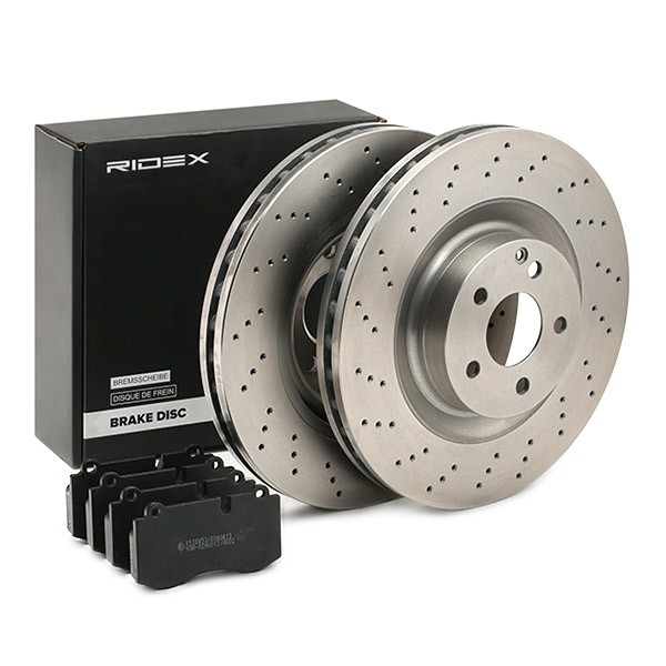 RIDEX Brake discs and pads set Article number: 3405B1540 cheaply