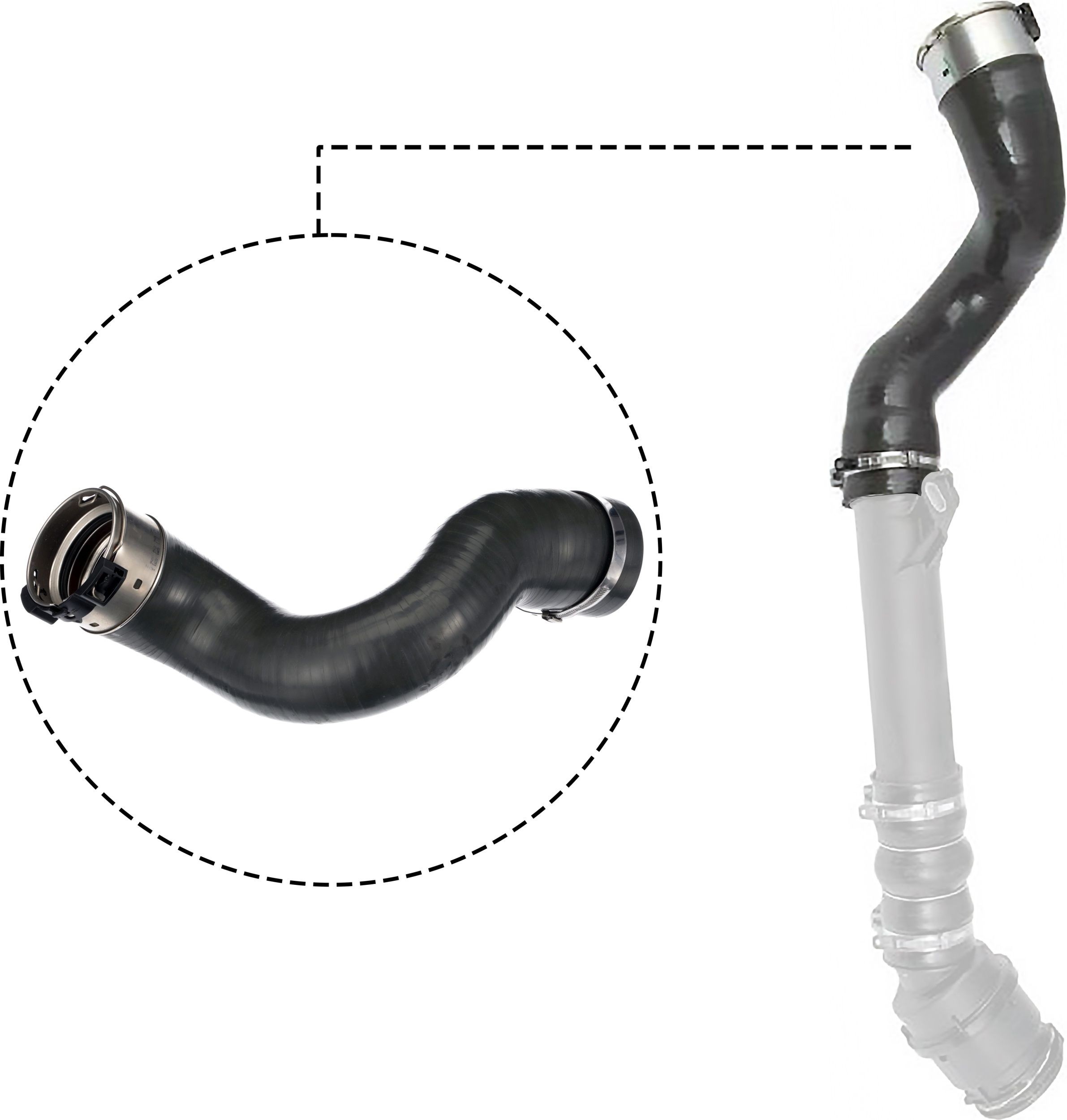RAPRO Charger intake hose Article number: R12796 cheaply