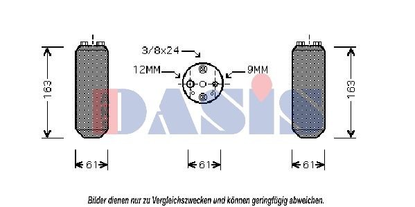 AKS DASIS Dryer, air conditioning Article number: 800266N cheaply