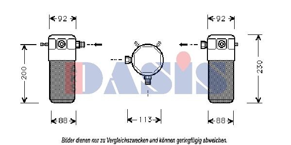 AKS DASIS Dryer, air conditioning Article number: 800395N cheaply