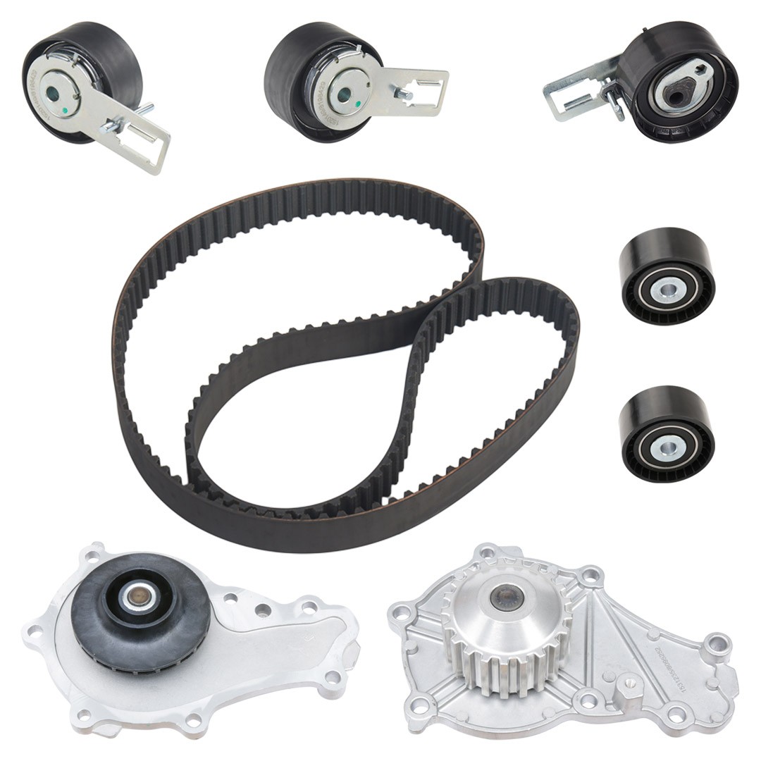 RIDEX Water pump and timing belt kit Article number: 3096W0398 cheaply
