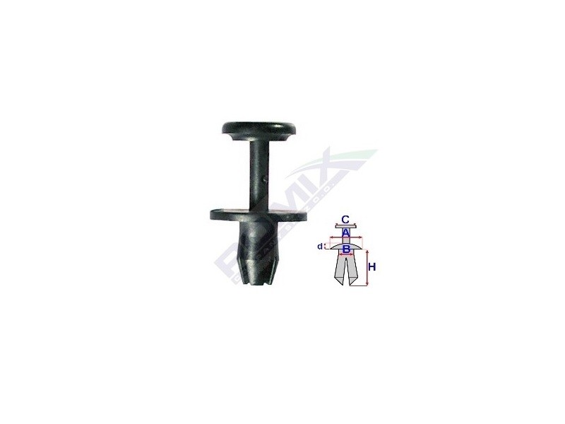 ROMIX Clip, trim / protective strip Article number: A17156 cheaply