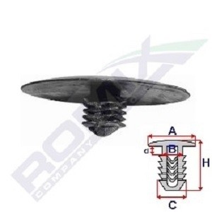 ROMIX Clip, trim / protective strip Article number: B15998 cheaply