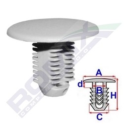 ROMIX Clip, trim / protective strip Article number: C60575 cheaply