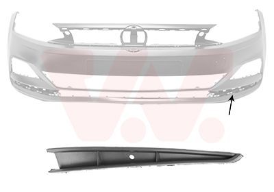 VAN WEZEL Bumper grill Article number: 5751595 cheaply