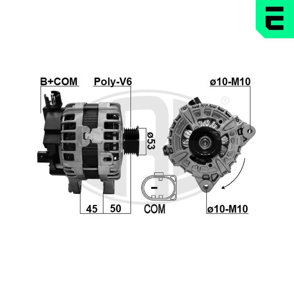 ERA Alternator Article number: 209628 cheaply