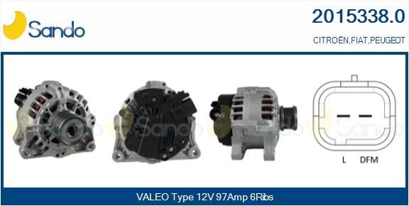 SANDO Air conditioning compressor Article number: SAC86063.1 cheaply