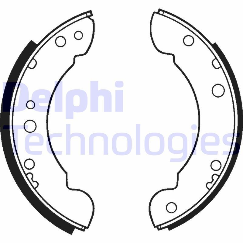 DELPHI Piduriklotside komplekt Artikli number: LS1201 soodsalt