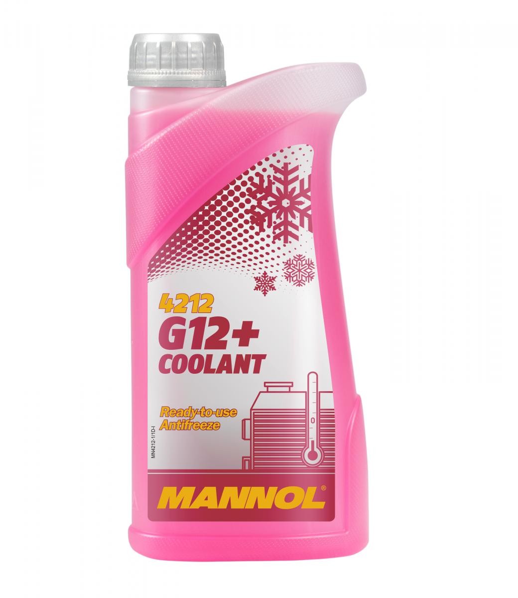 MANNOL Antifreeze Coolant G12+ Article number: MN4212-1 cheaply