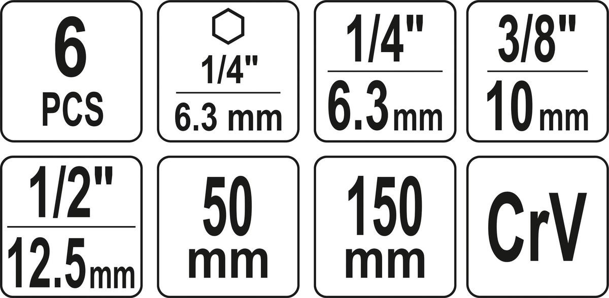 YATO Bitsholder artikkelnummer: YT-04629 billig
